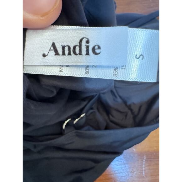 Andie | Bermuda Black One Piece Swimsuit Underwire Size Small NEW - Picture 7 of 15